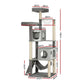 Wood 178cm cat tree for climbing and scratching areas