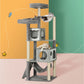Wood 178cm cat tree with tower scratching post scratcher