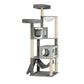 Cat Tree 178CM Tower Scratching Post Scratcher with Wood