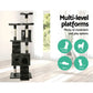 Cat Tree 180cm, Wood Scratching Post Tower Condo