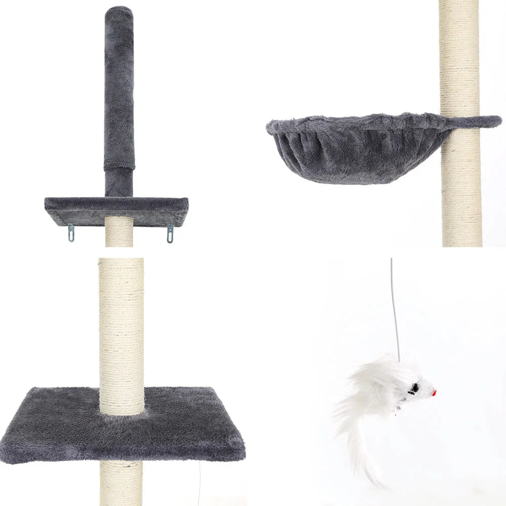 Cat Tree 260cm Tower Scratching Post Scratcher