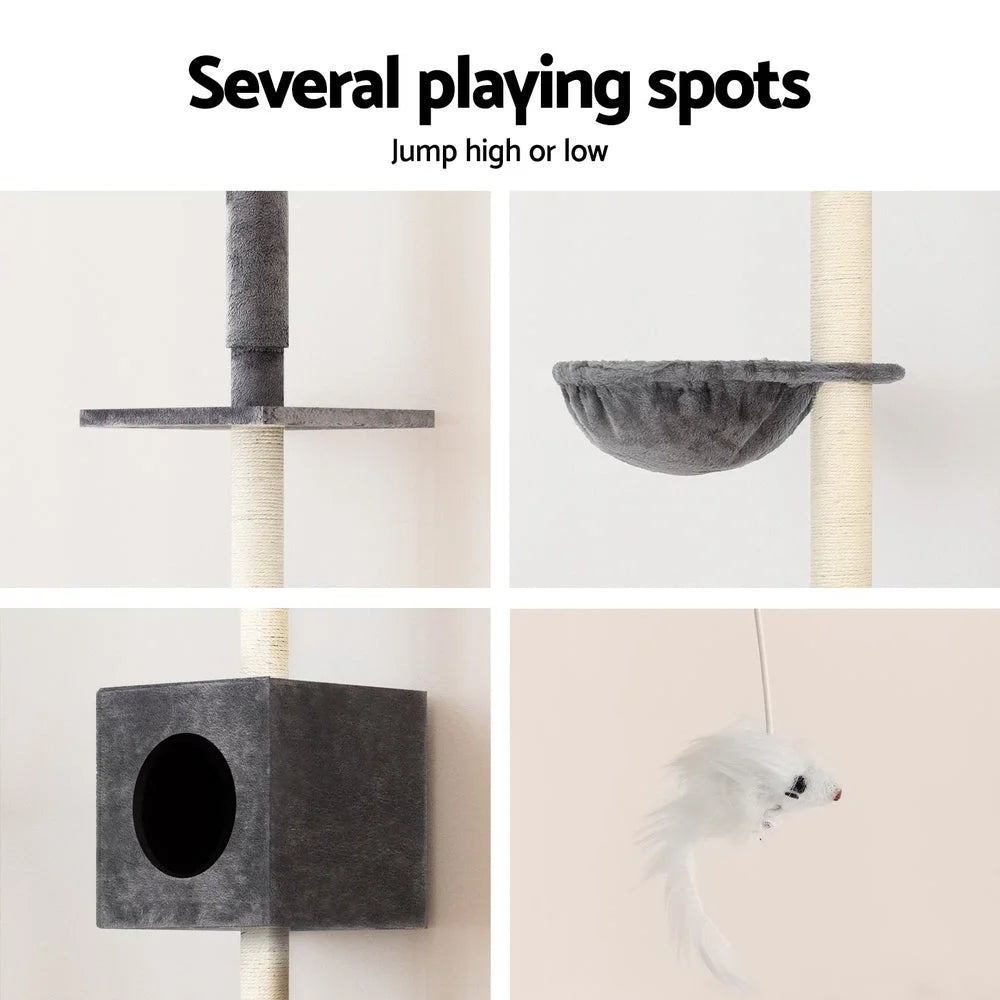 Cat Tree 260cm Tower Scratching Post Scratcher