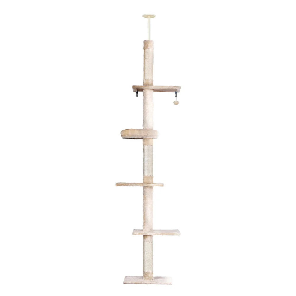 Cat Tree 290cm - Tower Scratching Cats Post Scratcher Floor