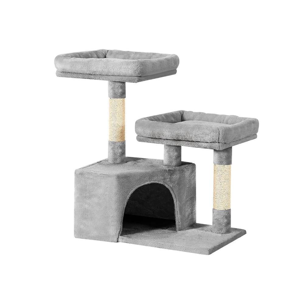Cat Tree 69cm Scratching Post Tower Scratcher Wood Condo