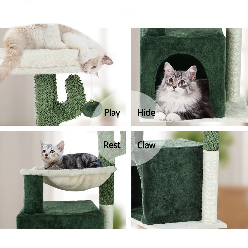 Cat Tree 78cm Scratching Post Tower Condo Scratcher House