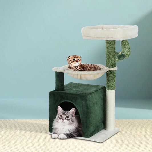 Cat Tree 78cm Scratching Post Tower Condo Scratcher House