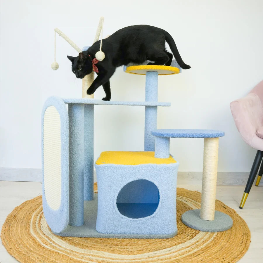 Cat Tree Petwiz KityKat Playland Scratching Post Pole - Pet