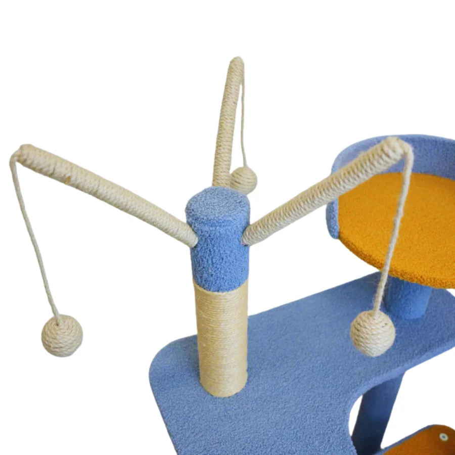 Cat Tree Petwiz KityKat Playland Scratching Post Pole - Pet
