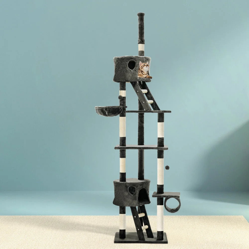 Cat Tree Scratching Post 260cm Tower Condo House Furniture