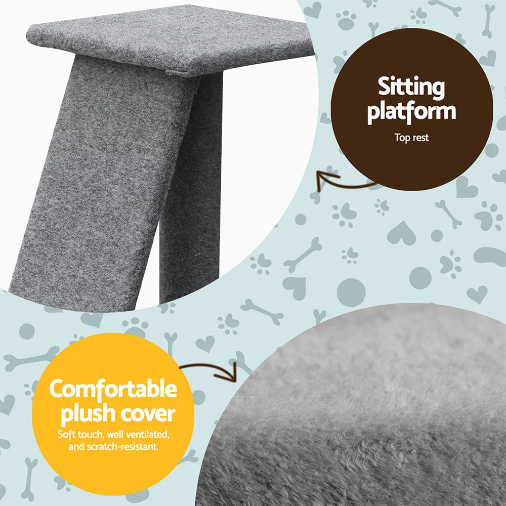 Cat Tree Scratching Post 82cm Tower Condo House Furniture