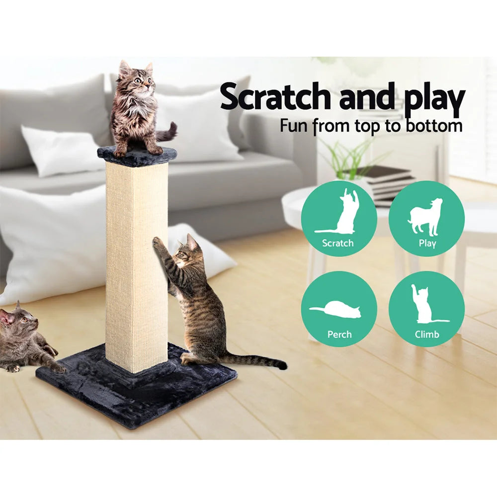 Cat Tree Scratching Post 92cm Sisal Scratcher Tower Condo