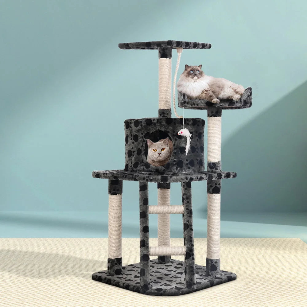 Cat Tree Scratching Post Scratcher Tower Condo House Wood