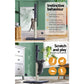 Grey 105cm cat tree with wooden tower shelves and scratching poles