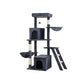 Cat Tree Tower Scratching Post Scratcher 138cm Condo House