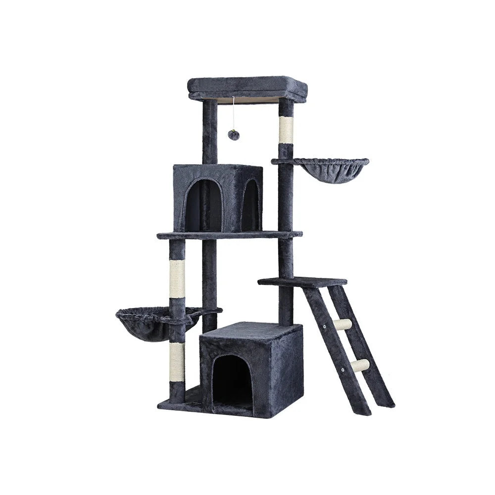 Cat Tree Tower Scratching Post Scratcher 138cm Condo House