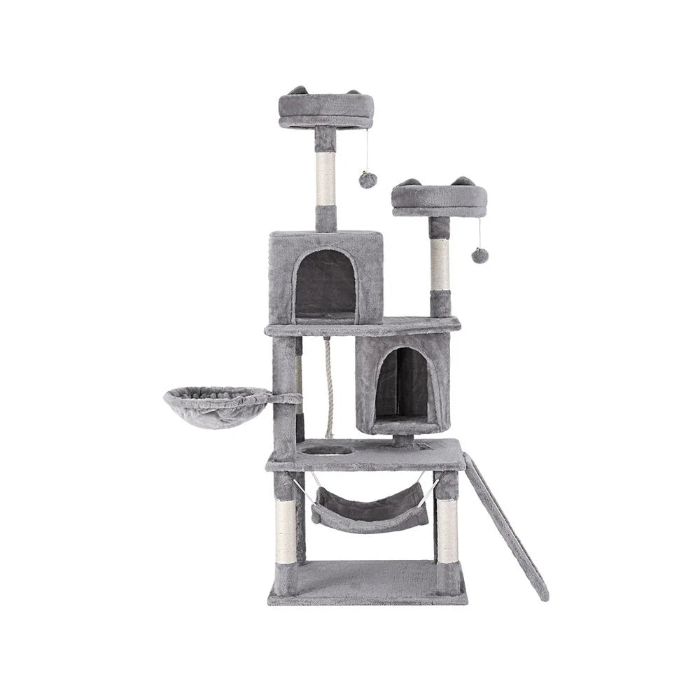 Cat Tree Tower Scratching Post Scratcher 161cm Condo House