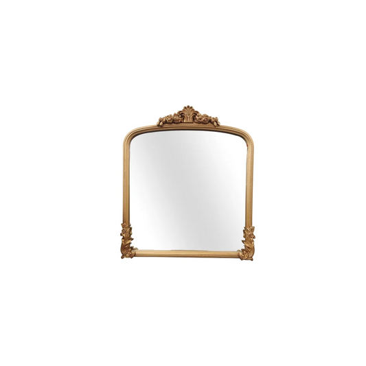 Catherine Lux Gold Mirror - 98cm x 108cm - Home & Garden >