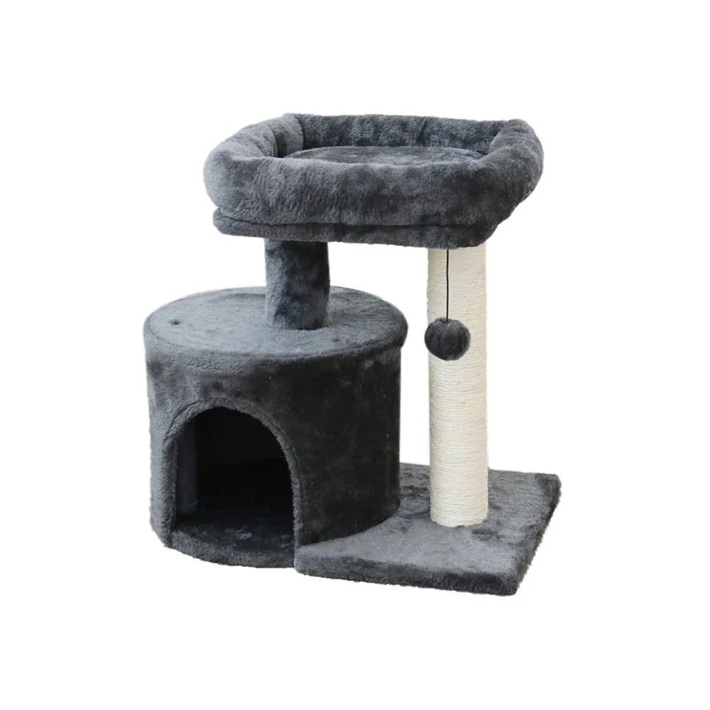 CATIO Chipboard Flannel Cat Scratching Tower - Mini