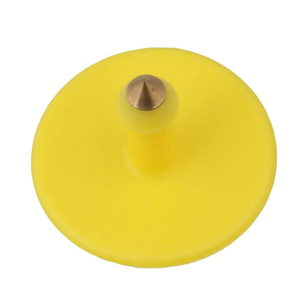 Cattle Ear Tags Set 100x 5x2cm Mini Yellow Blank Pig Goat