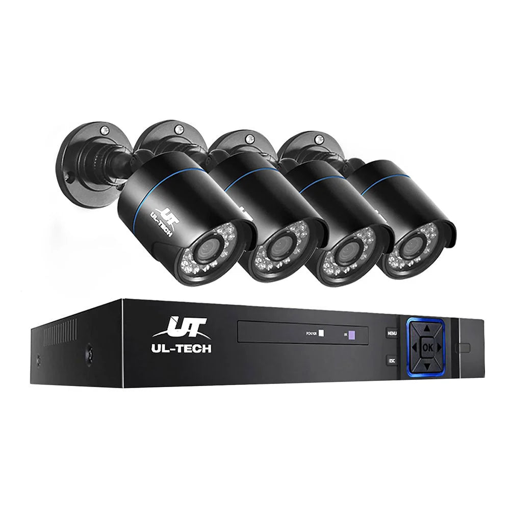 CCTV Security Camera 1080P 4 Channel HDMI - CCTV