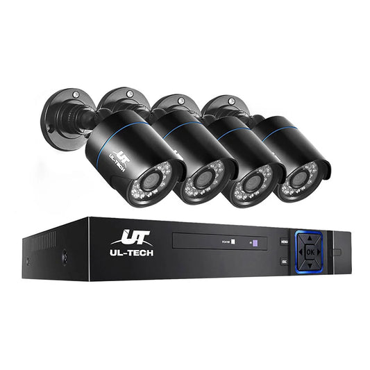 CCTV Security Camera 1080P 4 Channel HDMI - CCTV