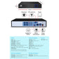 Cctv security camera with natural finish and practical hardware