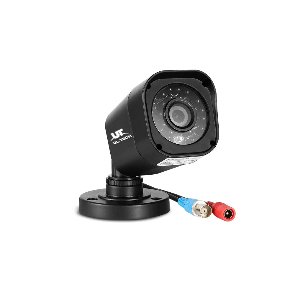 CCTV Security System 8‑CH DVR 1080P 4 Cameras 2 TB - CCTV
