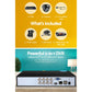 CCTV Security System 8CH DVR 1080P 8 Dome Cameras IP Long