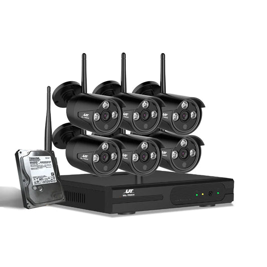 CCTV Wireless Security Camera System 8CH Home Outdoor WIFI