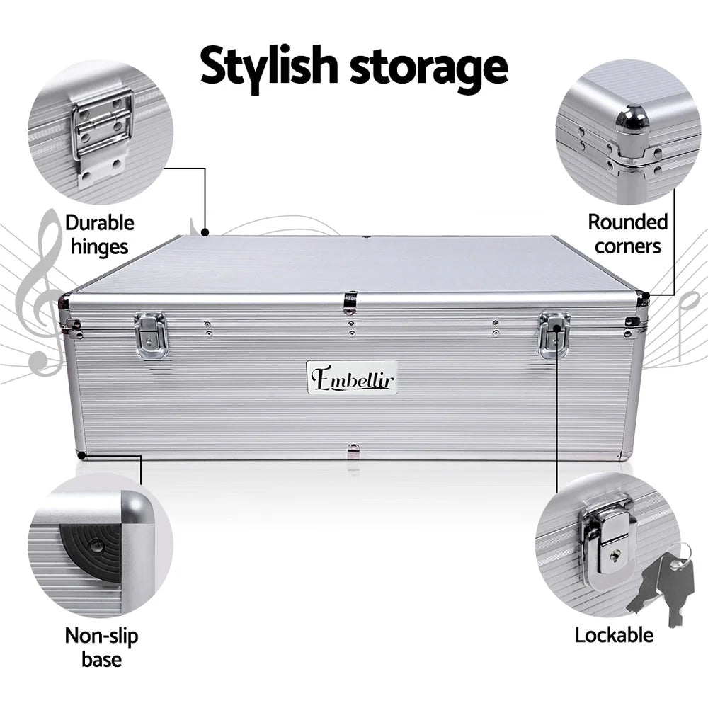 Cd case dvd with cases storage box discs folders