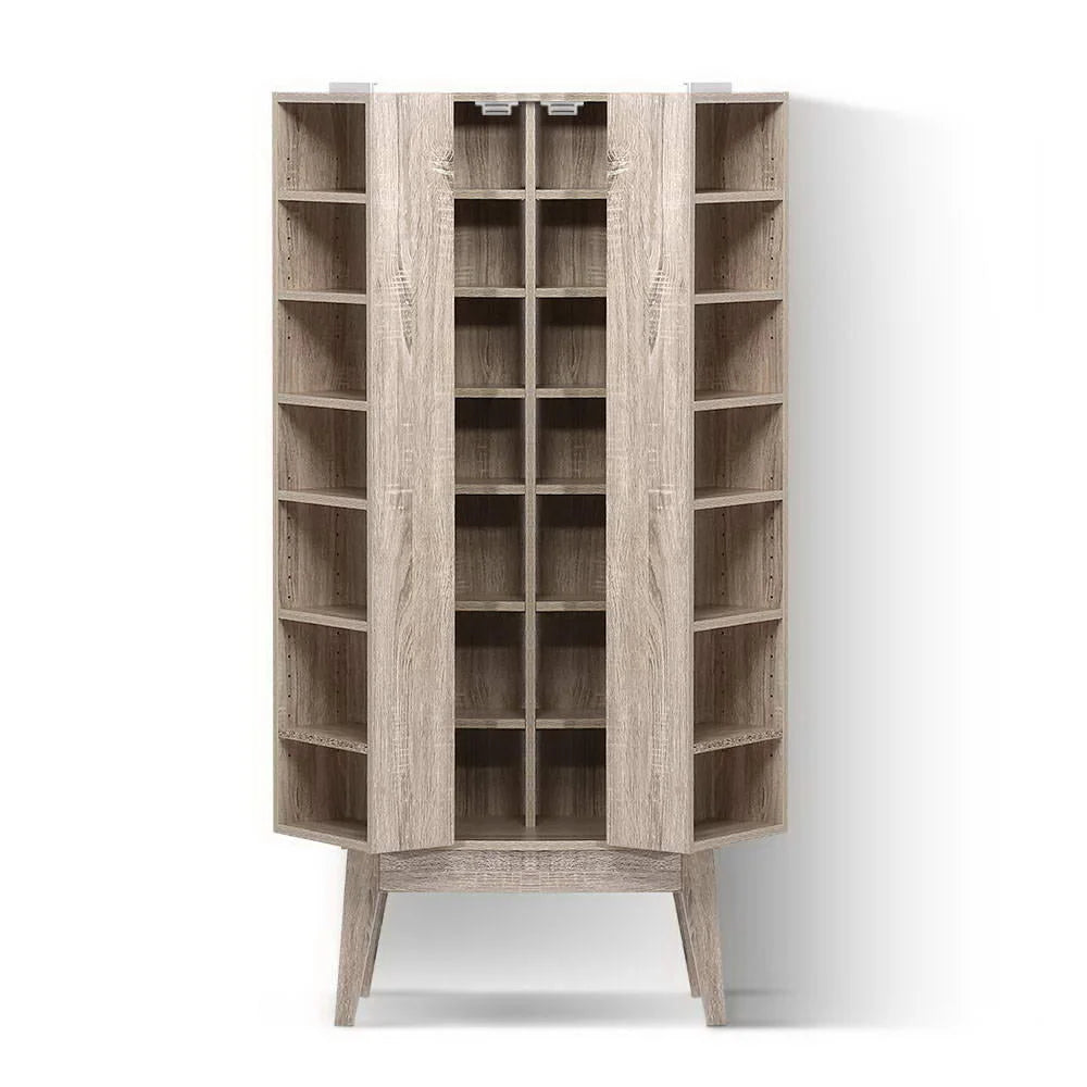 CD DVD Media Storage Display Shelf Folding Cabinet