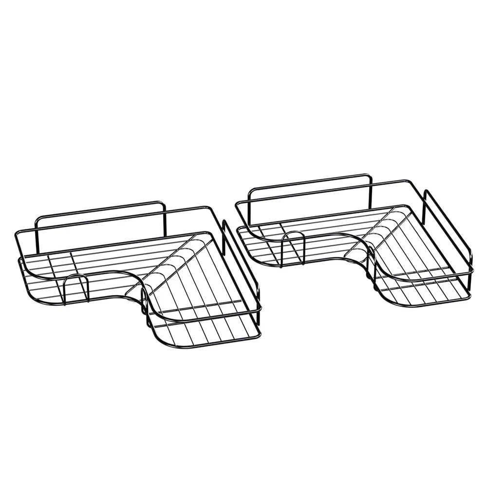 Cefito 2 Packs Bathroom Shelf Corner Storage Rack - Home &