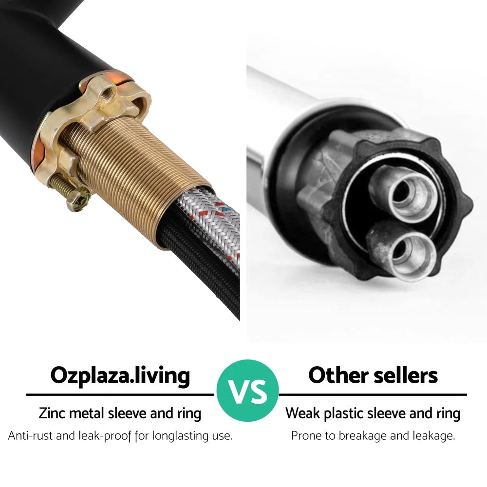 Cefito Kitchen Mixer Tap Pull Out Round 2 Mode Sink Basin