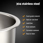Cefito Kitchen Sink 43cm Round Stainless Steel Basin Single