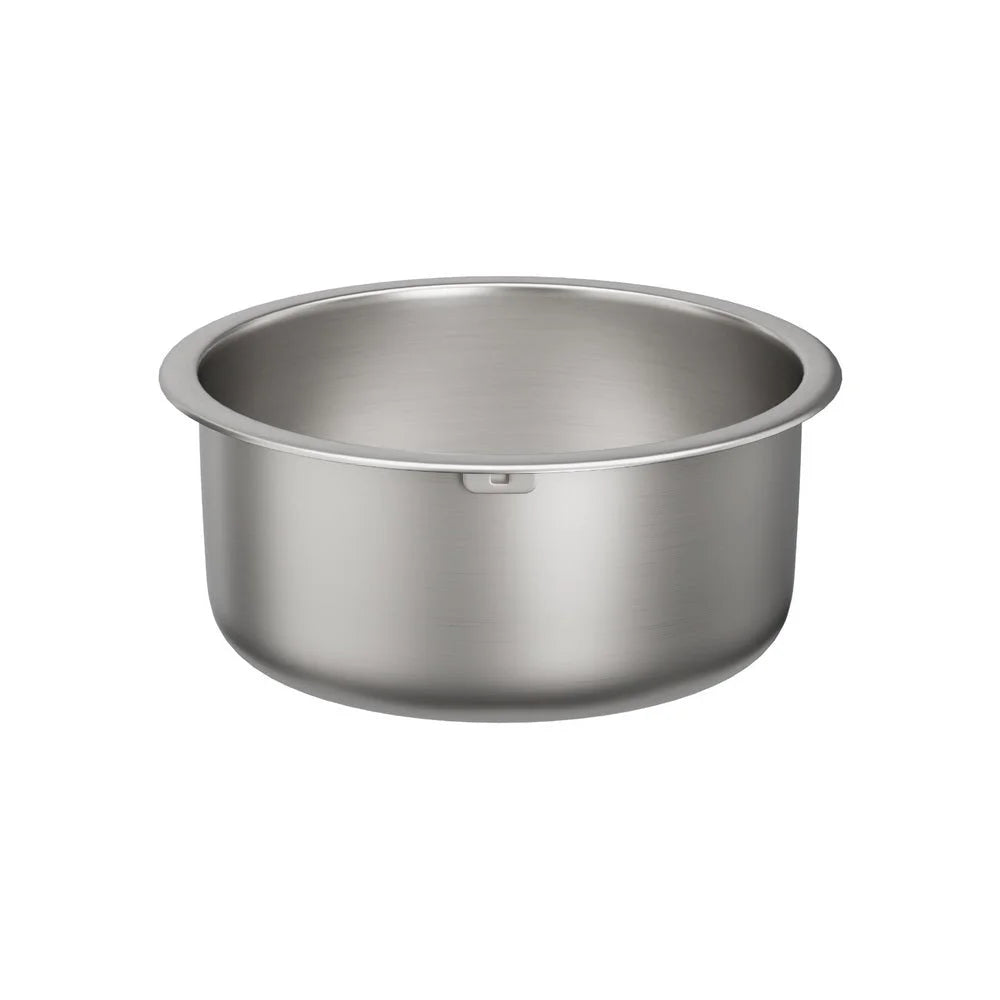 Cefito Kitchen Sink 43cm Round Stainless Steel Basin Single
