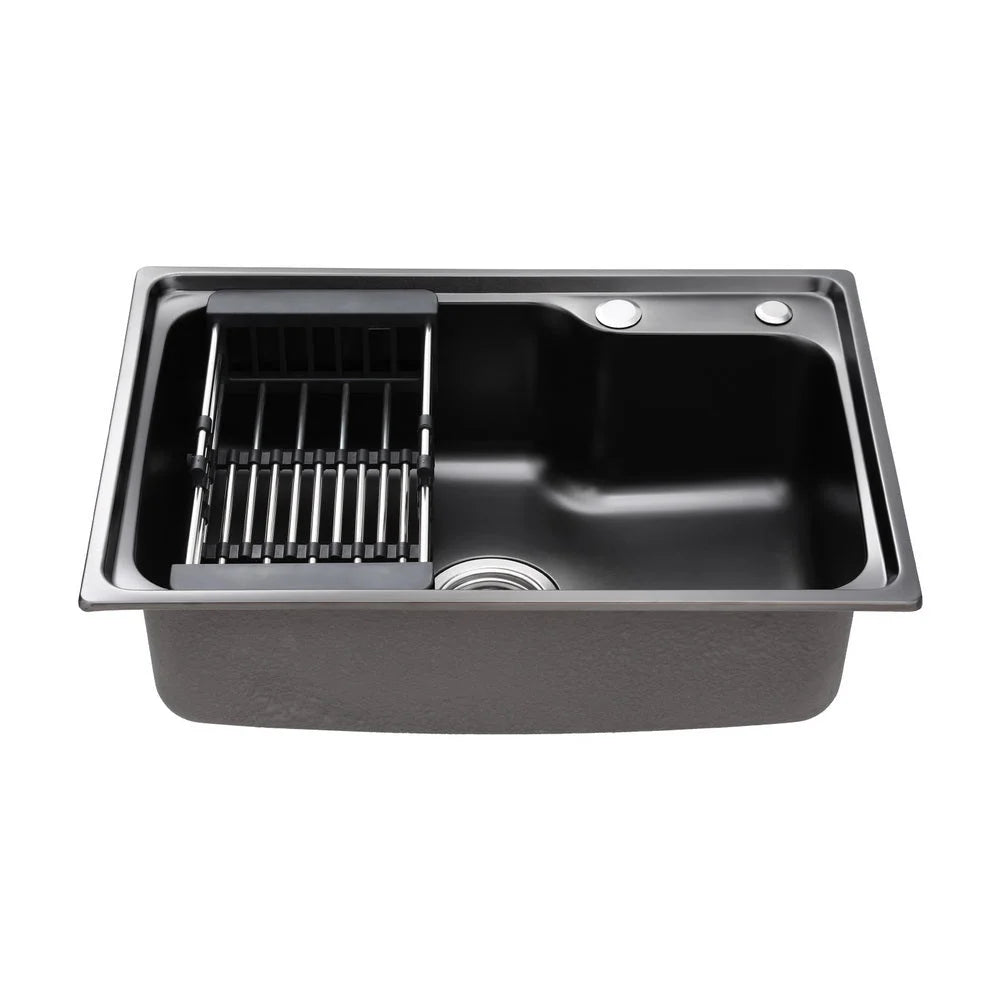 Cefito Kitchen Sink 61X43CM Stainless Steel Basin Single