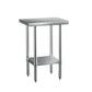 Stainless steel 610x457mm cefito kitchen benches with work bench