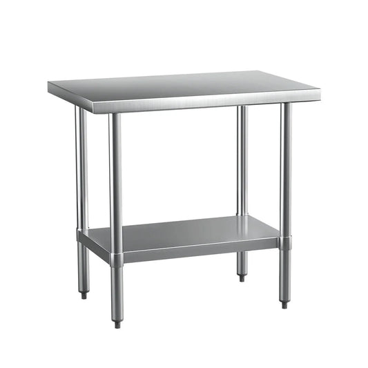 Cefito Stainless Steel Kitchen Benches Work Bench 910x610mm