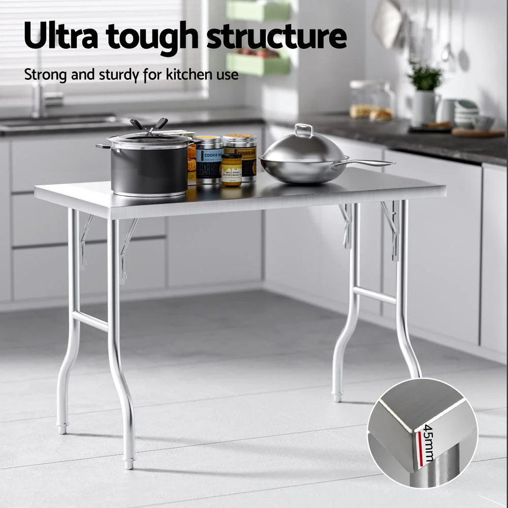 Cefito Stainless Steel Kitchen Benches Work Bench Food