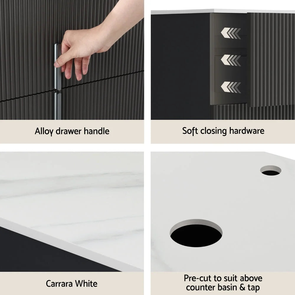 Cefito Vanity Unit 900mm Bathroom Cabinet Storage Wall Hung