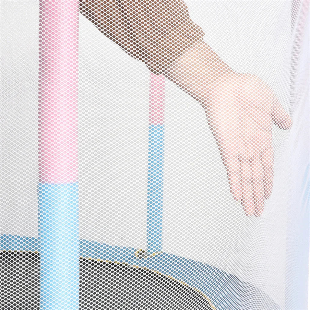 Centra 55" Kids Trampoline Rebounder Pink-1973193528414703620