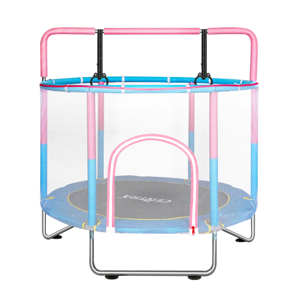 Centra 55" Kids Trampoline Rebounder Pink-1973193528414703624