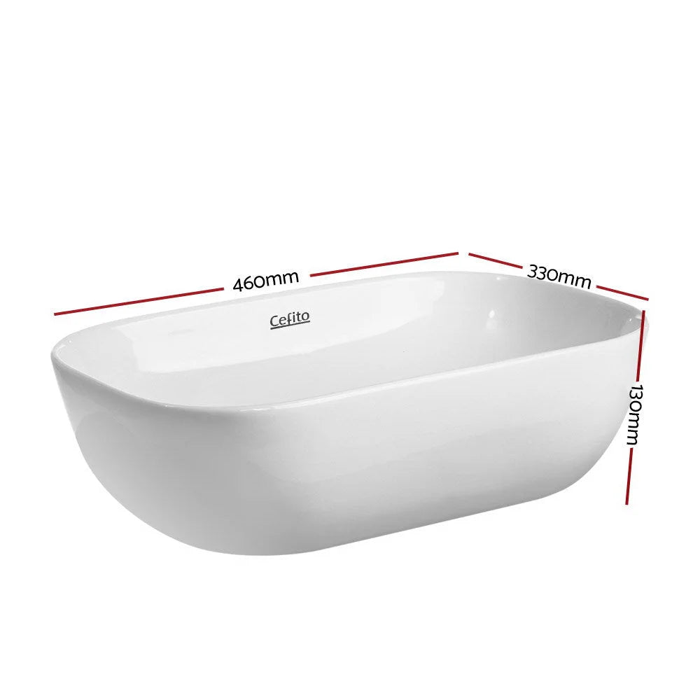 Ceramic Bathroom Basin Sink Vanity Above Counter Basins