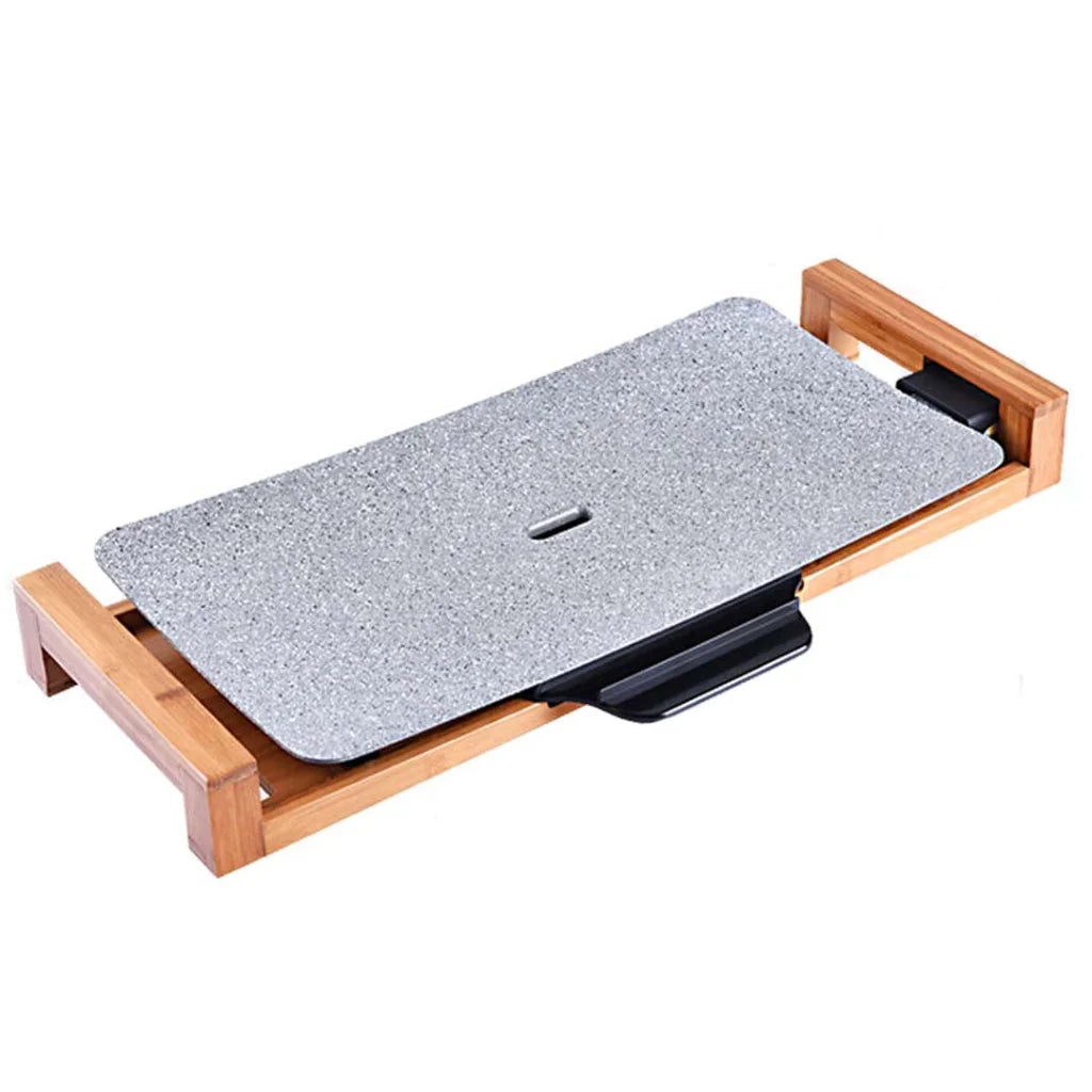 Ceramic BBQ Grill Premium Non-Stick Hot Plate for Indoor & Outdoor Stone