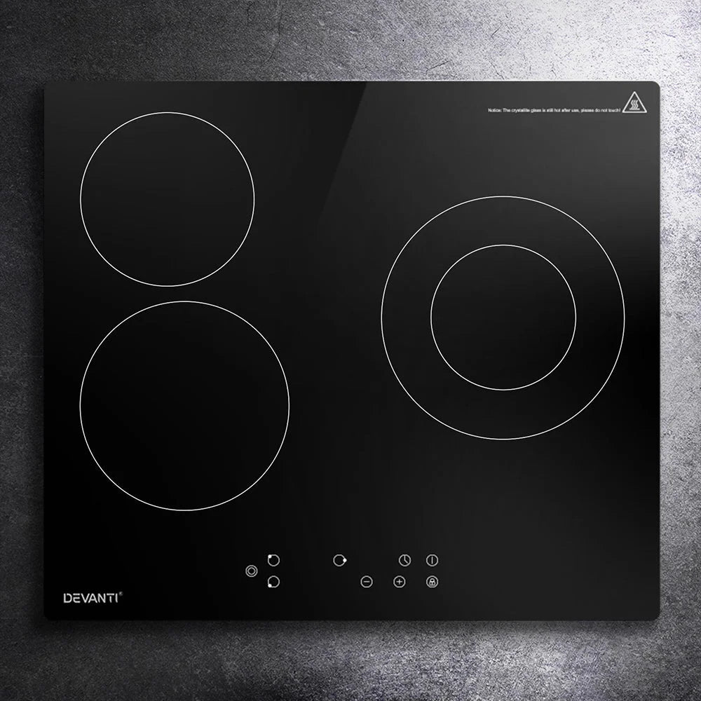 Ceramic Cooktop 60CM Kitchen Cooker 4-Burner Hob Touch