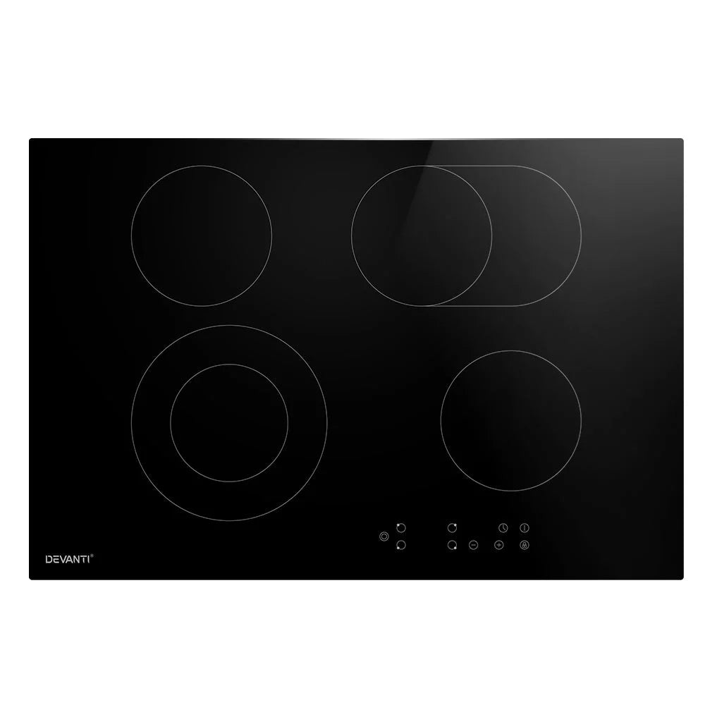 Cooktop electric cooker with burner stove hob touch