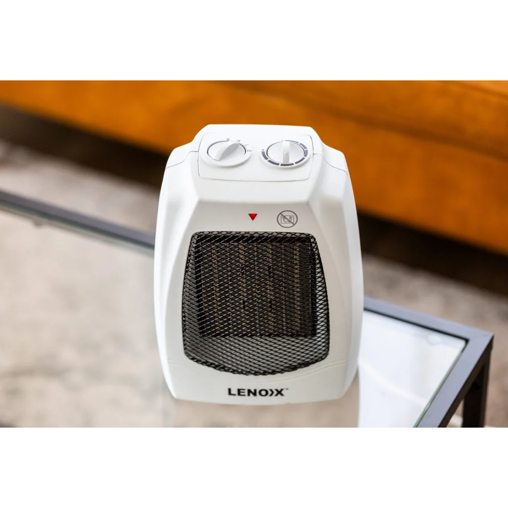 Ceramic Heater 1500W with Overheat Protection - Appliances