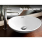 Ceramic Oval Sink Bowl White - Cefito