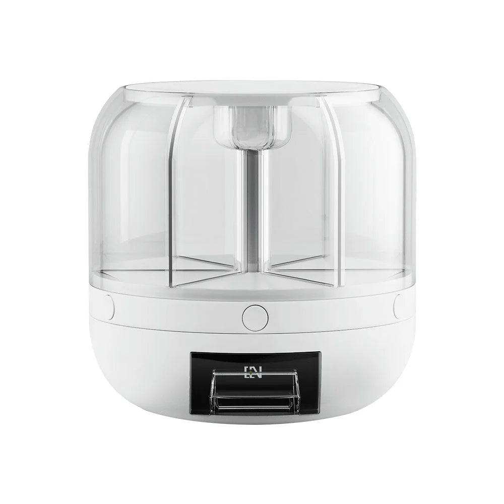 Cereal Dispenser 6-In-1 Rotating Grain Container 10KG Rice