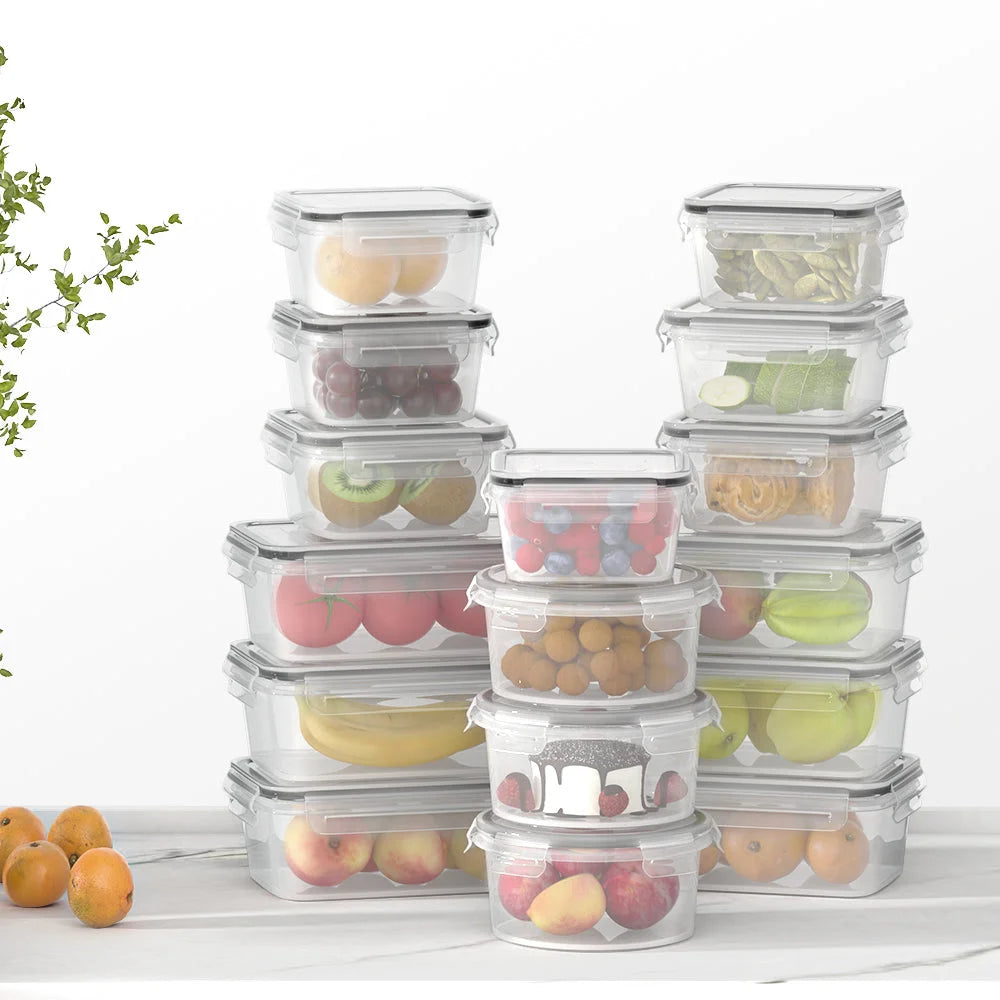 Cereal Dispenser Food Storage Container - 16PCS